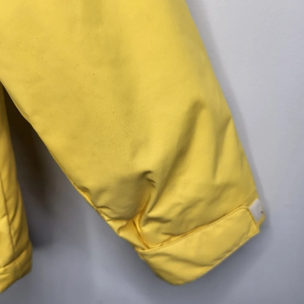 Orage Kids Yellow Prime 10 Ski Jacket Size 7 Extra Small Full Zip